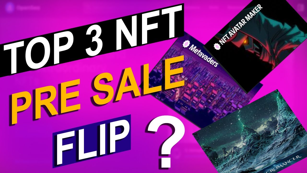 Get These Pre Sale NFT Tickets -  Flip or Hold?