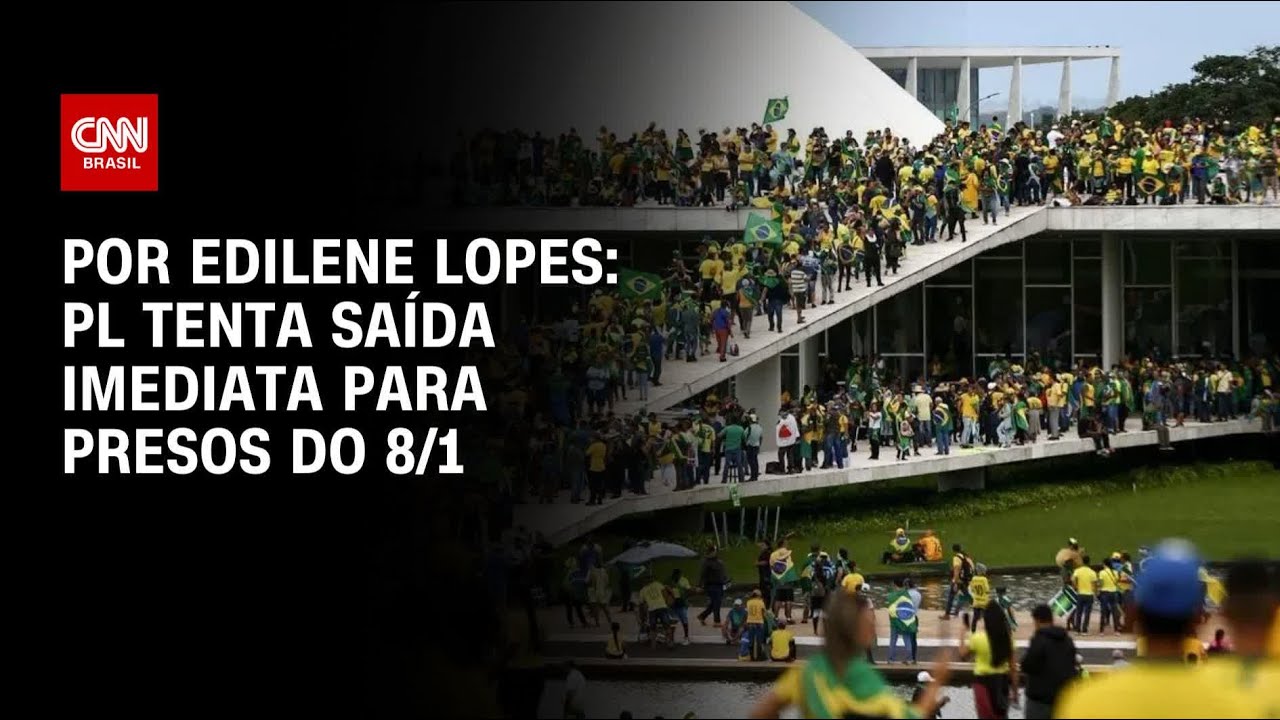 Anistia: PL tenta sa&iacute;da imediata para presos do 8/1 | CNN ARENA