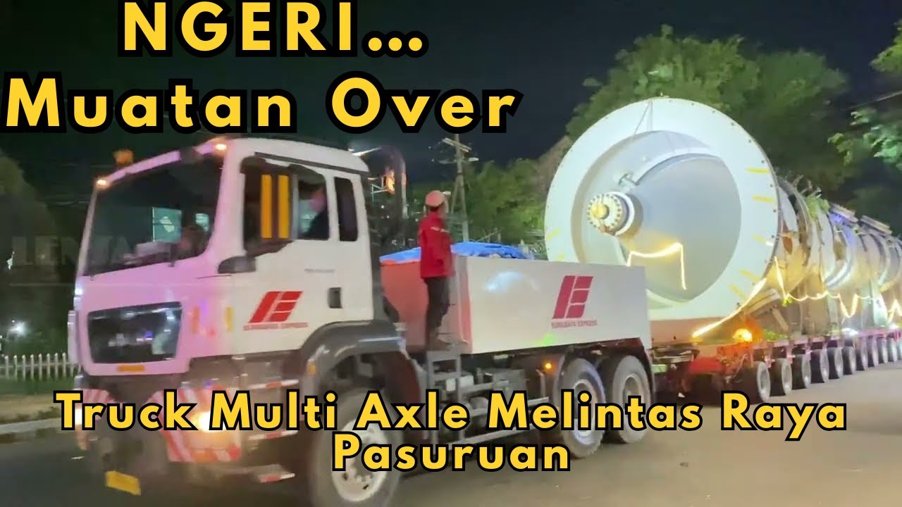 Muatan Monster Bikin Heboh !!! Semua Tim Di Lapangan Mengawal Paket Dijalan Raya