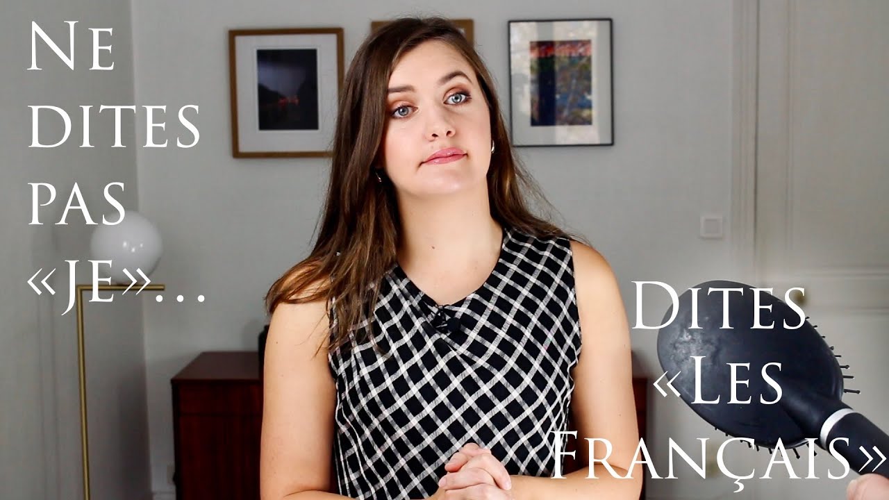 Ne dites pas «Je», dites «les Français»