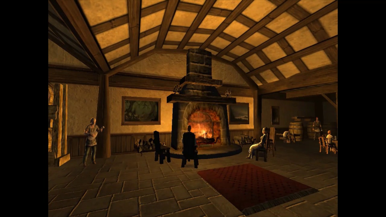 LOTRO | The Prancing Pony Music and Ambience (Old Version)