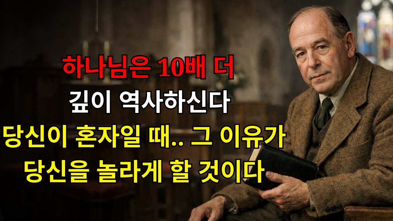 왜 당신이 사람들로 둘러싸여 있을 때보다 혼자 있을 때 하나님은 10배 더 깊이 일하시는가? 이것은 모든 것을 바꿀 것이다 | C.S. 루이스