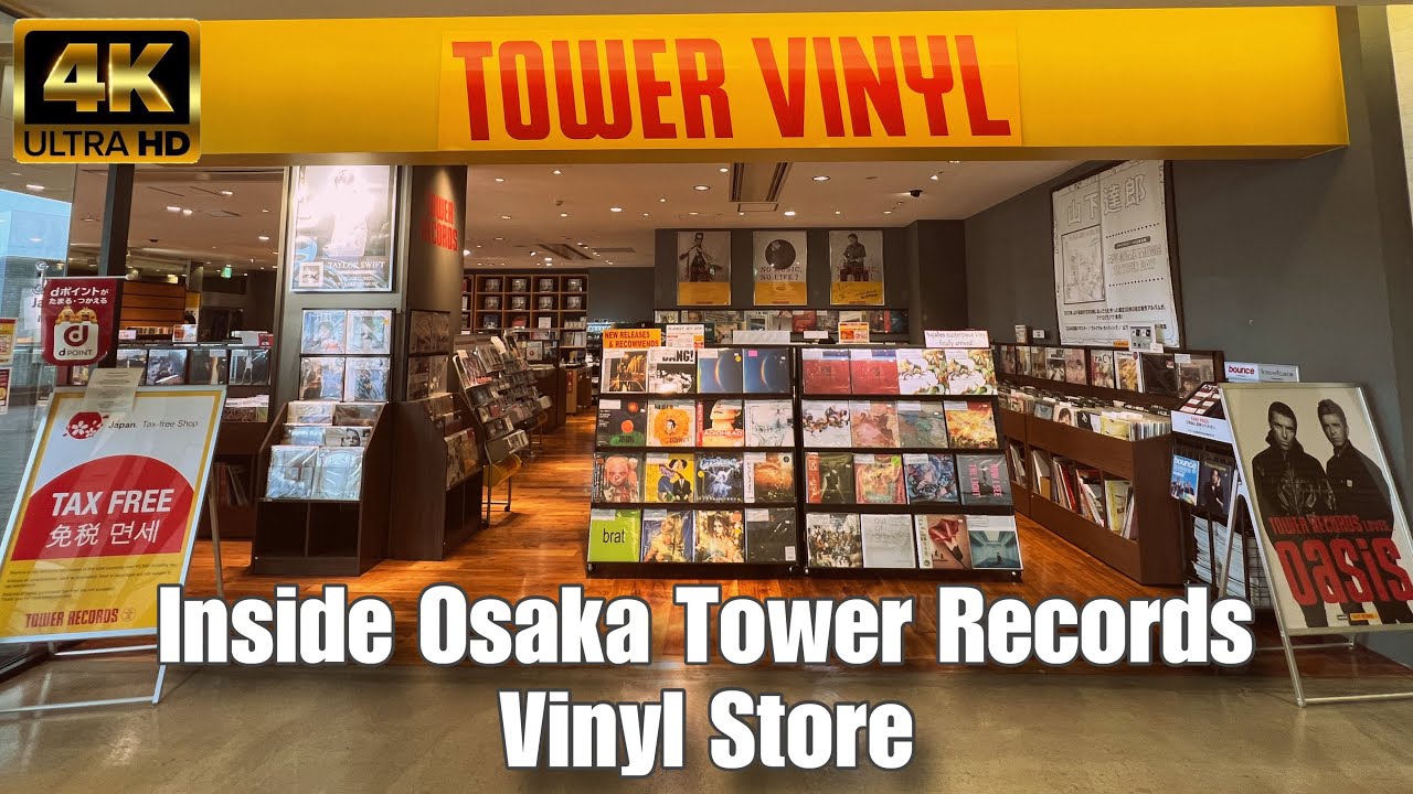 Tower Records Lives On Only in Japan! Explore Umeda’s Vinyl Heaven for All Old-School Music Lovers