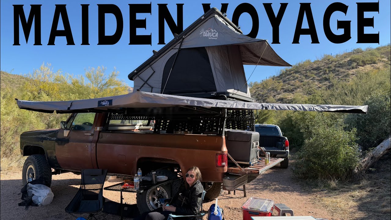 First Camping Trip In The LS Swapped SquareBody Overlander!