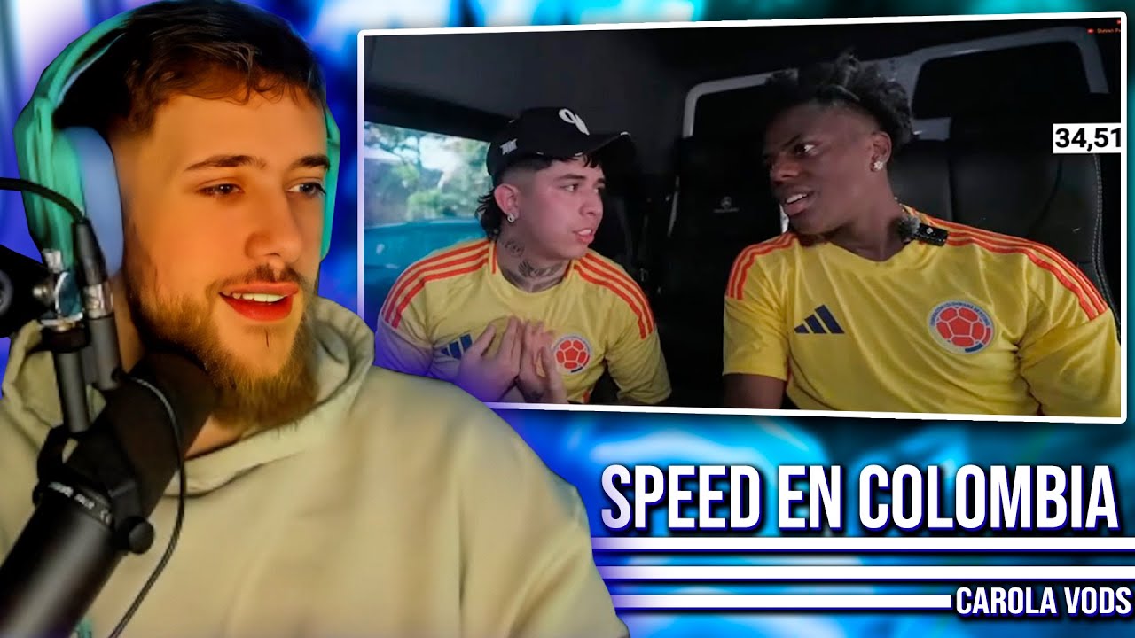 Reacción a ISHOWSPEED en COLOMBIA | CAROLA