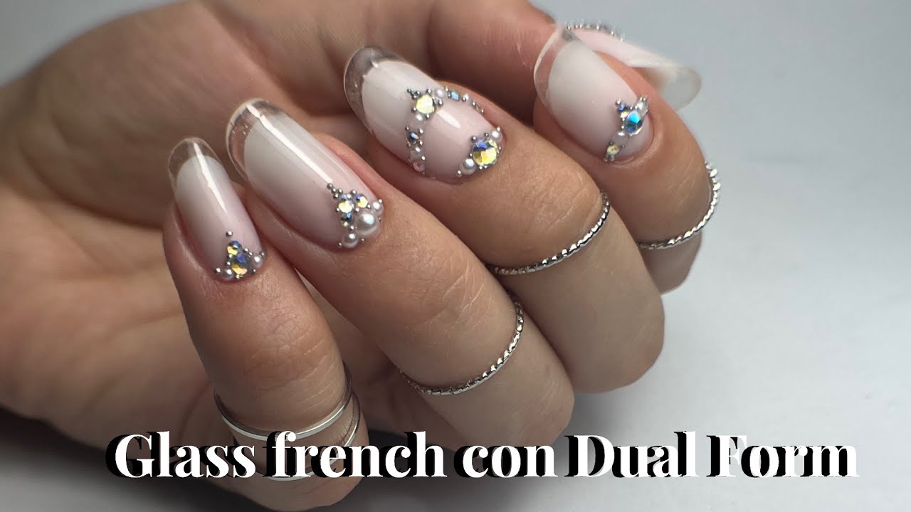 🤩 DUAL FORM E GEL: FRENCH GLASS EFFECT + MURETTO BABYBOOMER |Makolina95|
