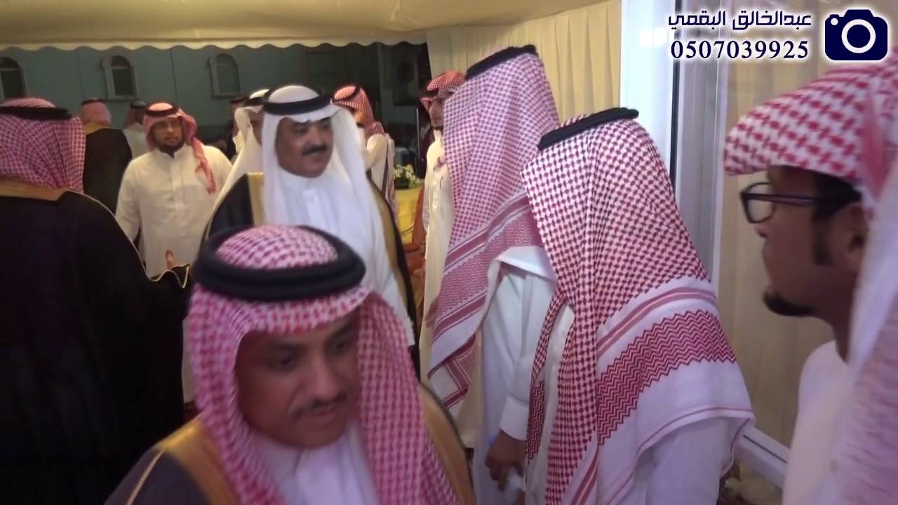 الاستقبال في حفل زواج الشاب / شباب بن فيصل مناحي الغرمول