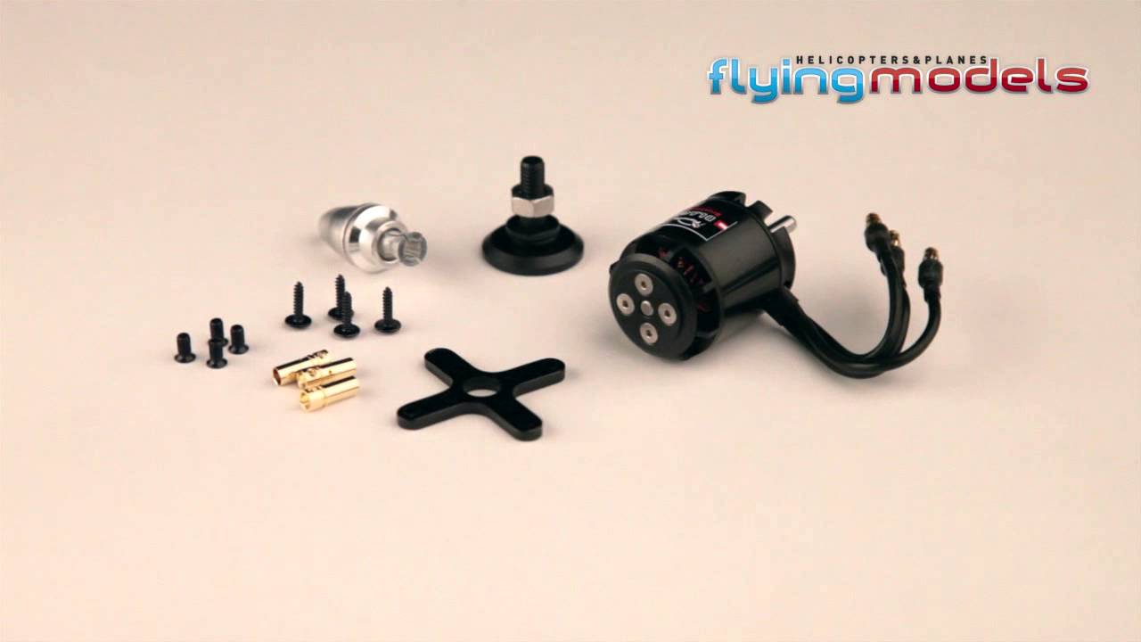 www.FlyingModels.Eu - PlanetFly Black Edition Brushless motor N2218-09 KV1100