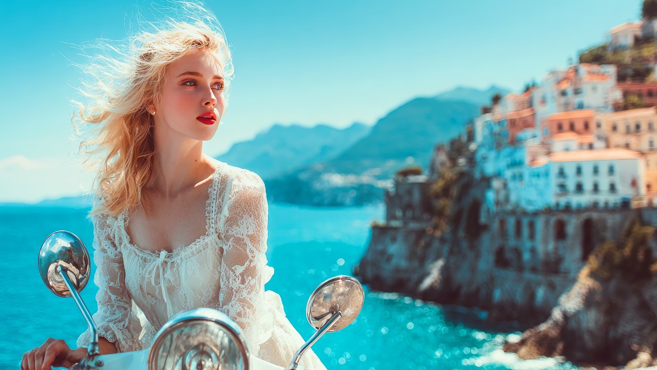 Dolce ozio 🎶  A Mediterranean Romance by the Sea 🌊 Amalfi Coast Vibes