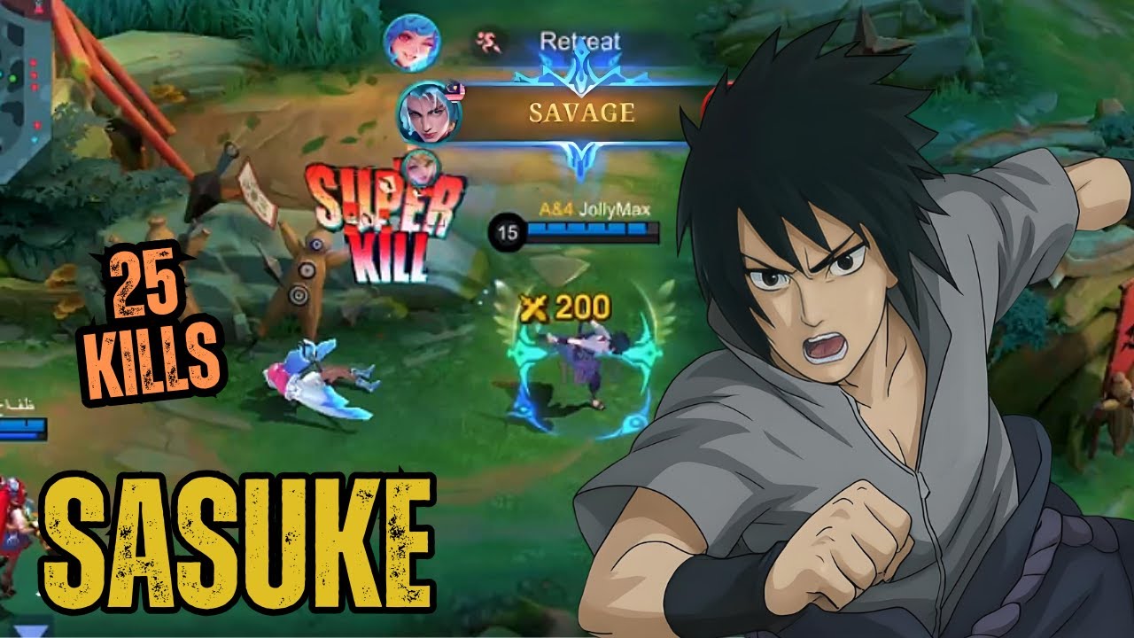 Suyou SAVAGE with 25 Kills!! Nerf Can't Stop Me!! - Build Top 1 Global Suyou~ MLBB Sasuke JollyMax