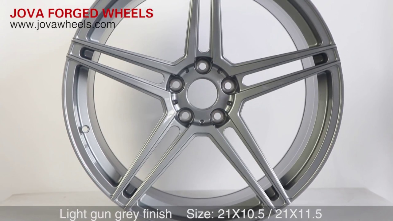 forged monoblock wheels gungrey 21X10.5, 21X11.5