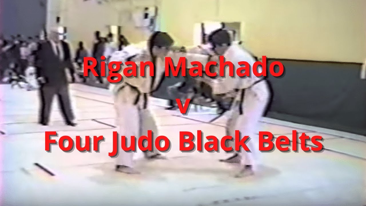 Rigan Machado Submits Four Judo Black Belts