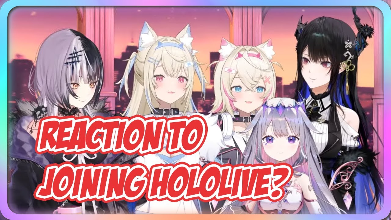 Holo Advent Reactions to Joining Hololive 【HoloTalk | Hololive EN Subs】