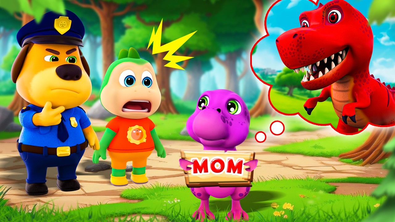 🥚 SURPRISE! A Giant Golden Dinosaur Egg Hatches! | Spike Rescues the Baby T-Rex 🦖 Spike Cartoon