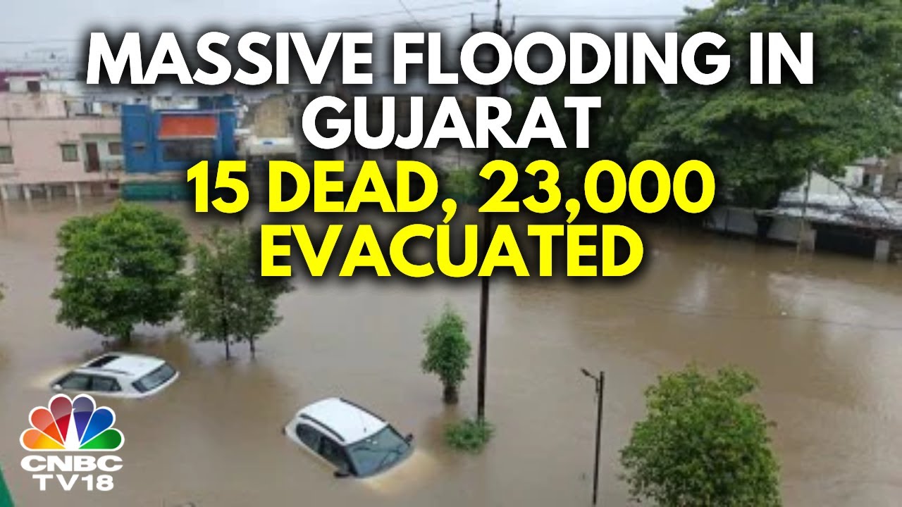 At Least 15 Dead As Gujarat Reels Under Heavy Rainfall | Red Alert Issued In The State | N18V