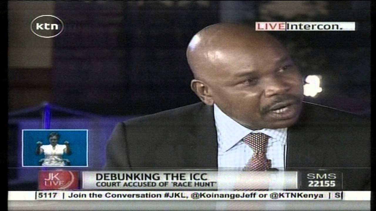 Jeff koinange live with Tony Gachoka and Makau Mutua ( Rebunking the ICC ) Part 1