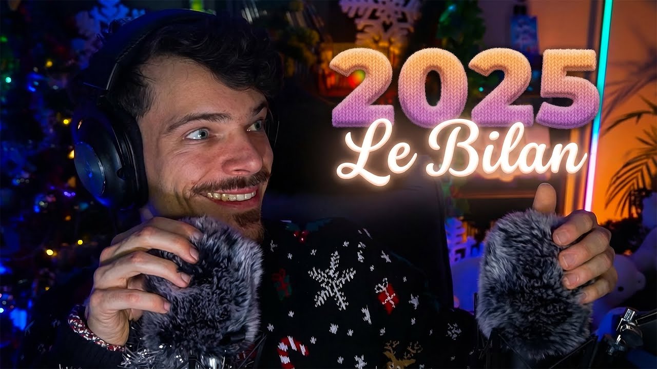 ✨ASMR - Triggers & Blabla ❤️ On fait le point sur 2025, tes résolutions, et la suite 🎉😴
