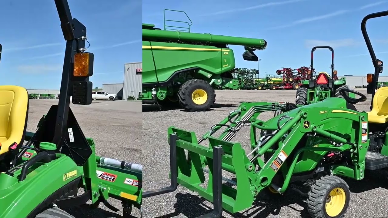 Lawn and Garden Fall Feature - John Deere 1023E Compact Utility Tractor!
