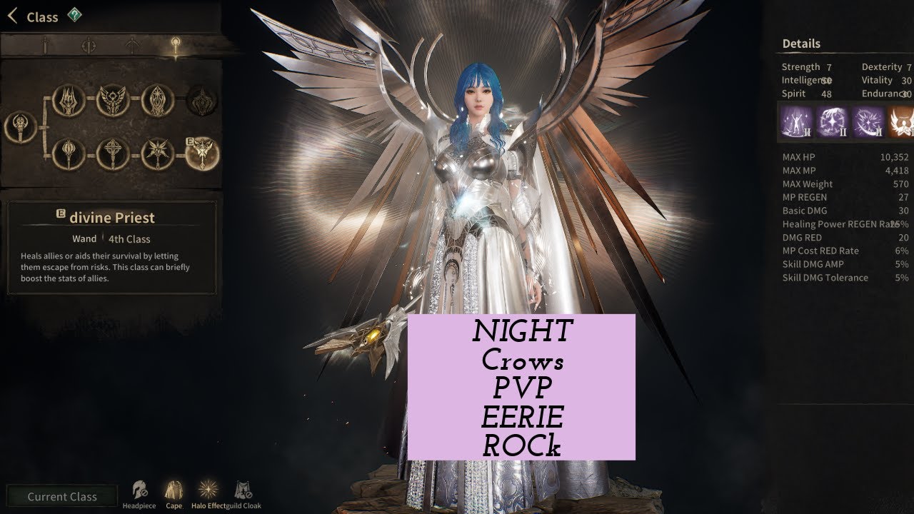 NIGHT CROWS PvP MASARTA EERIE ROCK Hard life being Cleric :D 4th Job Devine Priest