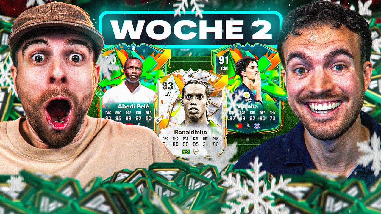 SO VIELE ICONS !! 😱💥 WER erreicht MEHR in 4 WOCHEN in FC 26 🔥🤯 WOCHE 2 ADVENTSKALENDER ❄️