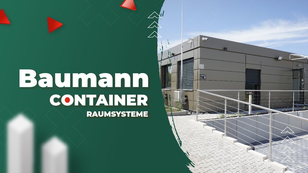 Imagefilm f&uuml;r Baumann Container Raumsysteme
