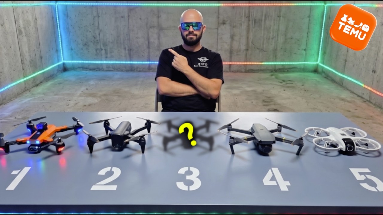 Новый топ-5 дронов от Temu! Наконец-то хороший?