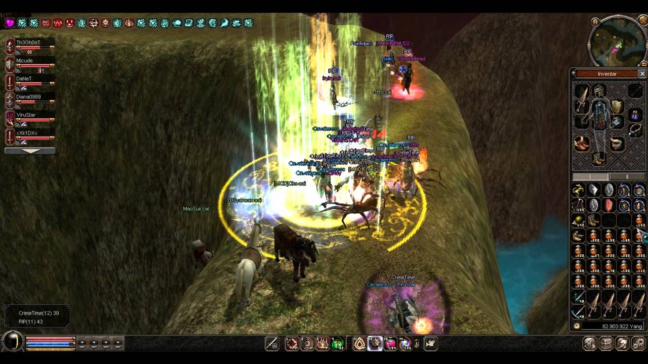 CrimeTime vs RIP 100-99 metin2tim