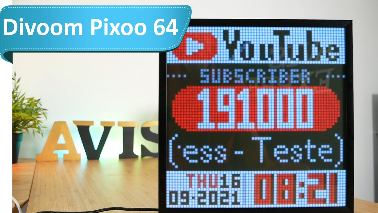 Divoom Pixoo 64 🤗 C'est cool le pixel art