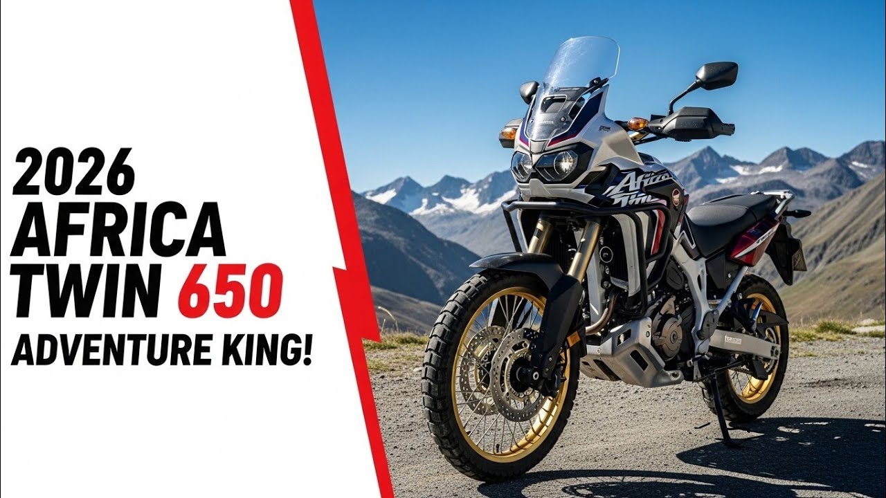 Honda Africa Twin 650 2026 | Powerful Adventure Motorcycle | Price, MPG & Full Review
