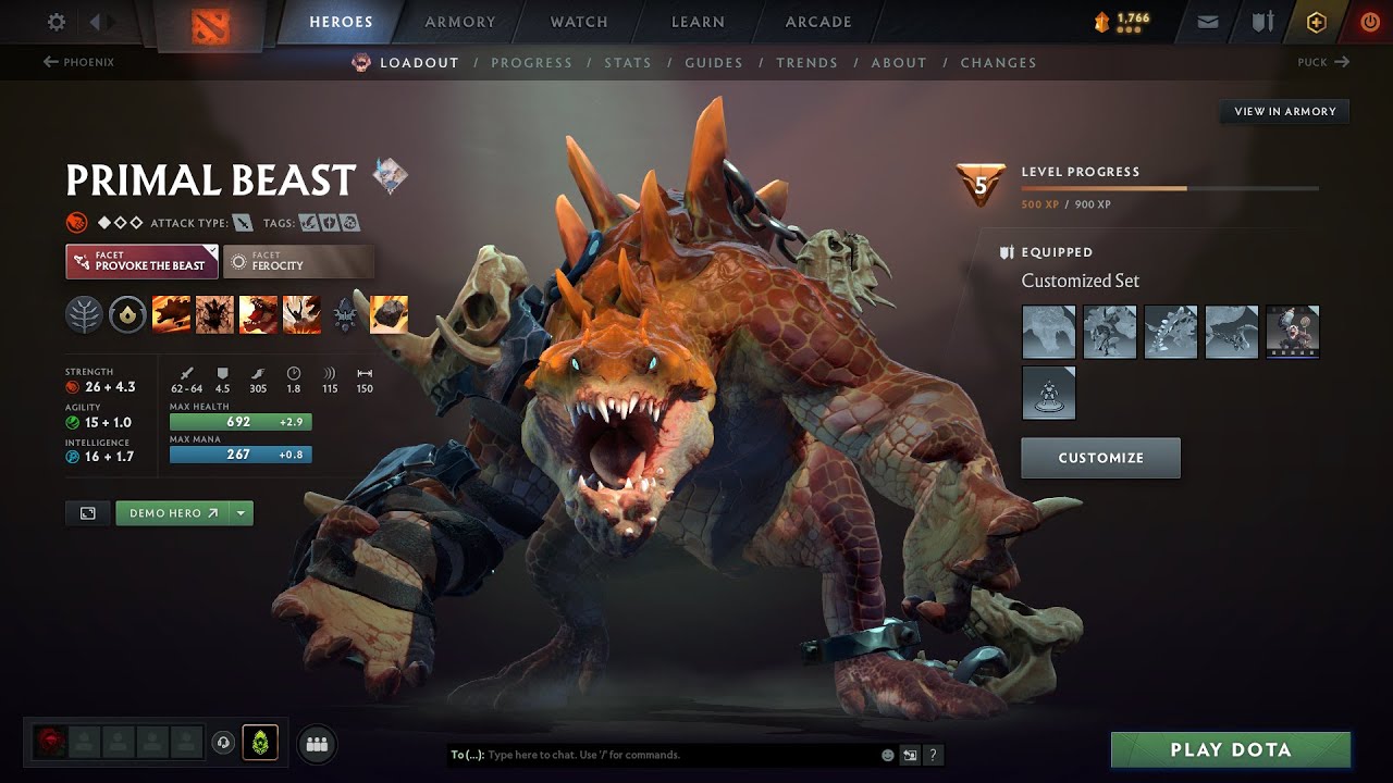 Dota 2 - 10th All-Hero Challenge (Primal Beast)