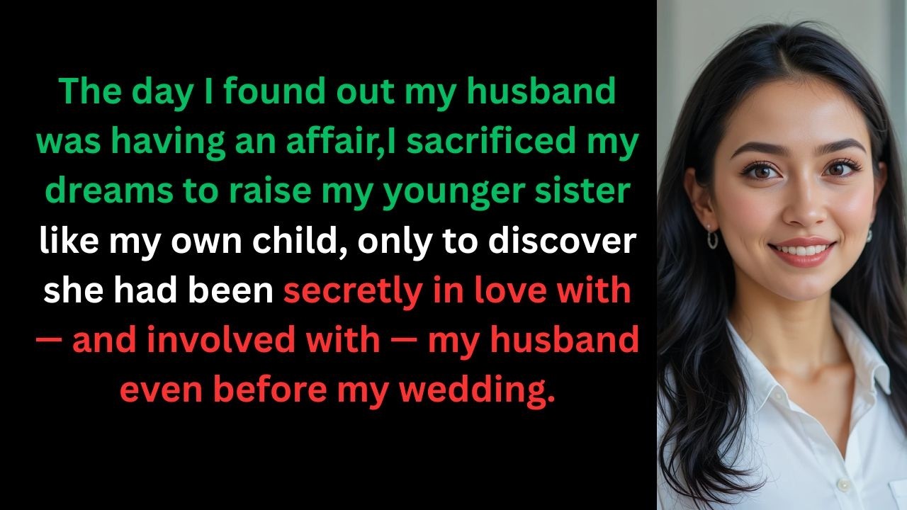 I Raised My Sister Like My Own Child — She Took My Husband