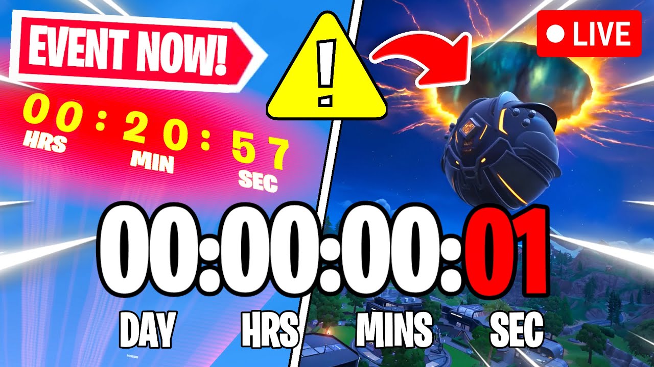 FORTNITE EVENT COUNTDOWN LIVE🔴 24/7 & In-game Event Right Now!