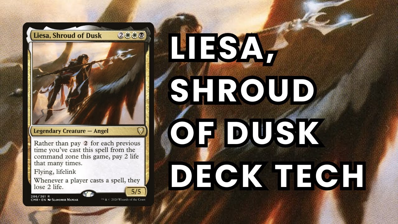 Liesa, Shroud of Dusk EDH Deck Tech - My Lifegain Commander Decklist MTG