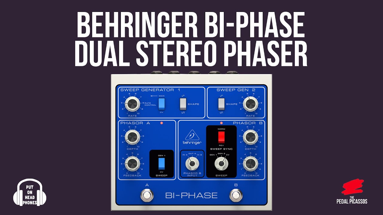BEHRINGER BI-PHASE DUAL STEREO PHASER
