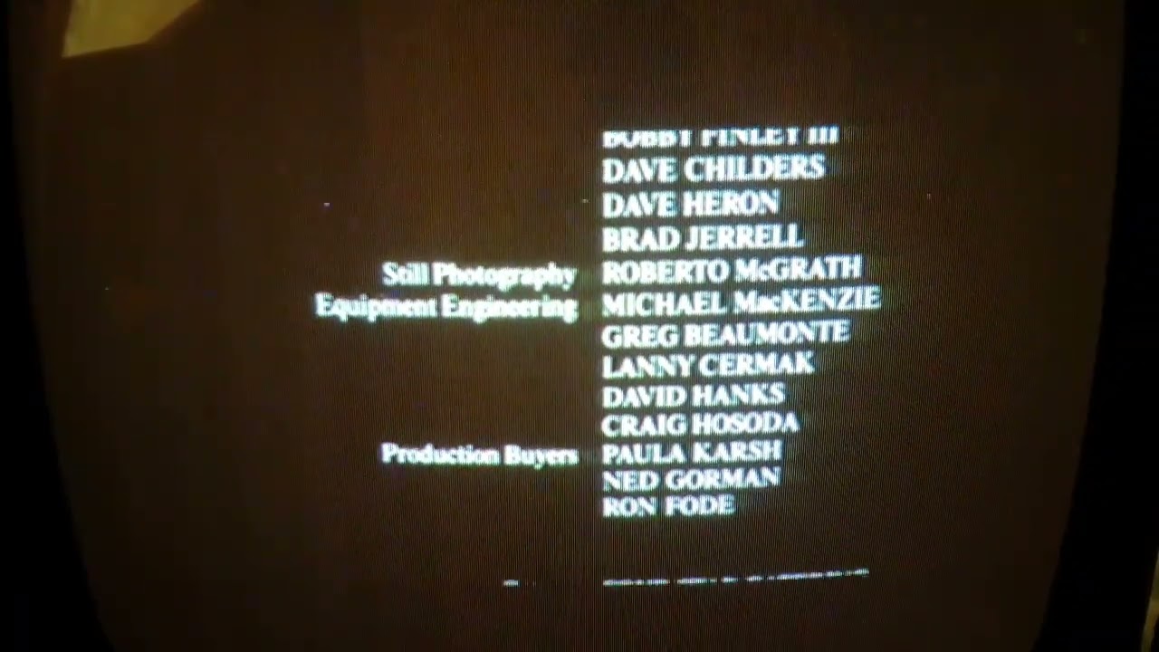 Closing to Les Goonies 1985 LaserDisc Version francaise