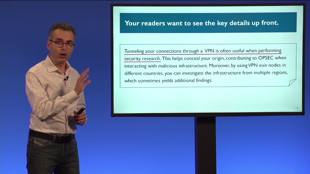 Burying the Main Point - Common Cybersecurity Writing Mistakes