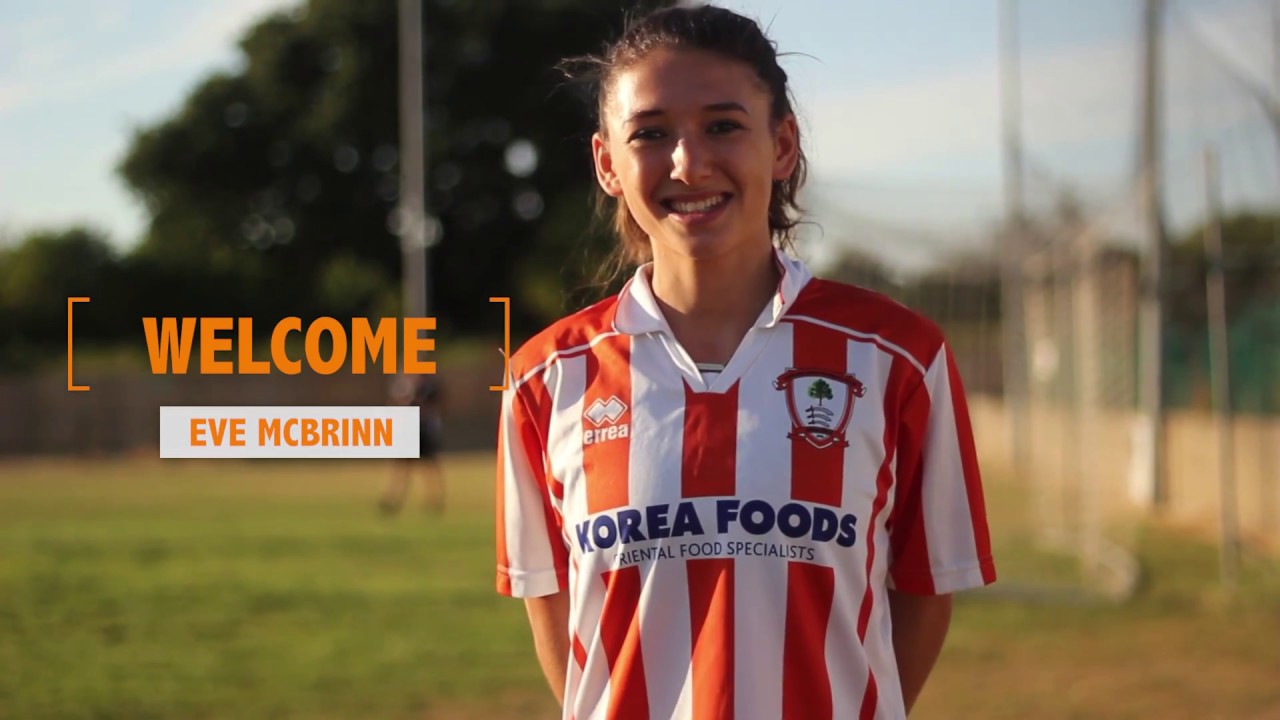 Eve McBrinn signs for Ashford Town (Middlesex) Ladies FC