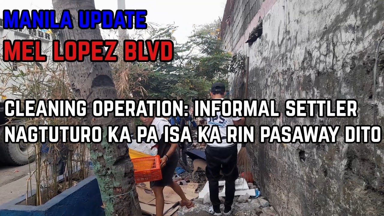 MANILA UPDATE: INFORMAL SETTLER NAGTUTURO KA PA ISA KA RIN SA PASAWAY DITO 