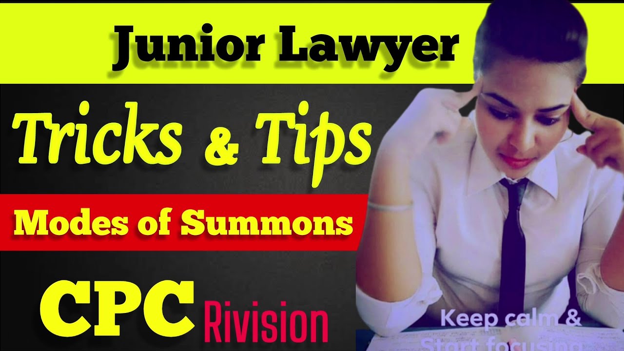 How to Remember CPC | CPC Rivision | Decode The Law