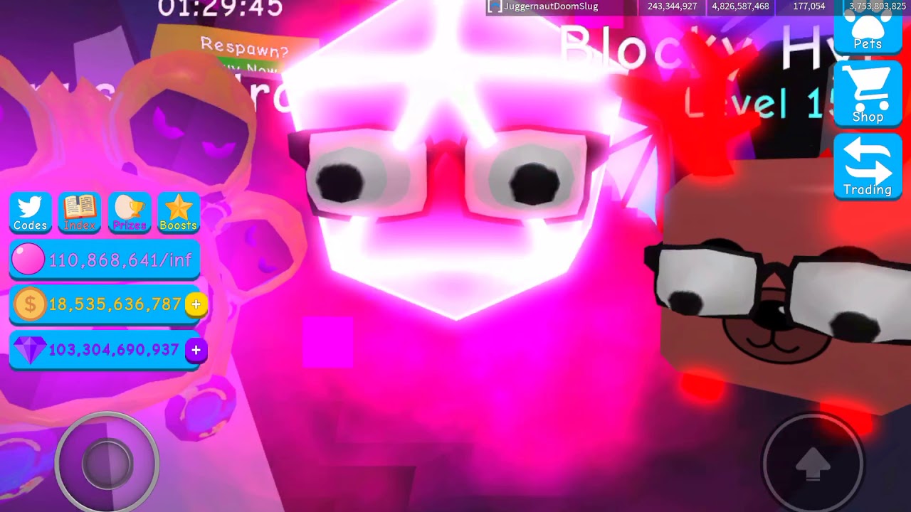 Getting 4 billion bubbles blown + getting Valentium😱