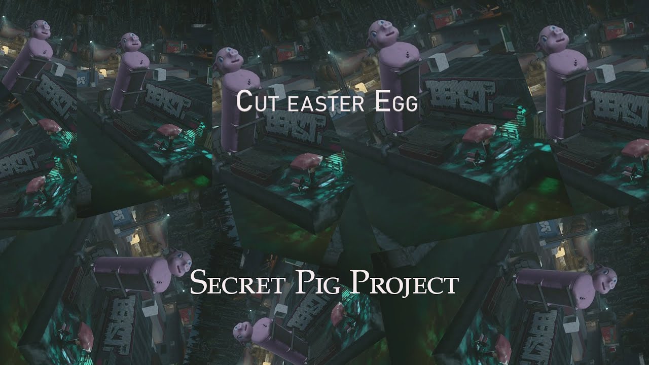Hitman 3 - Cut Pig Easter Egg
