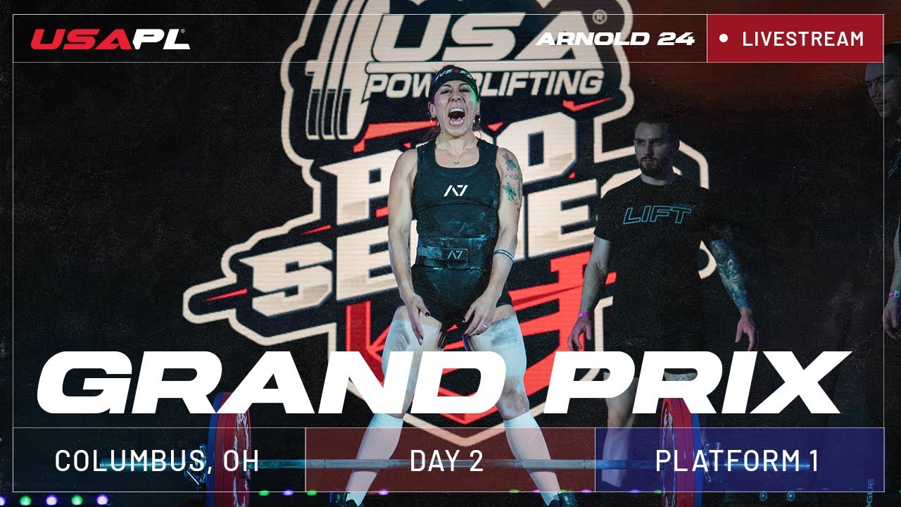2024 USA Powerlifting Arnold Grand Prix - Platform 1