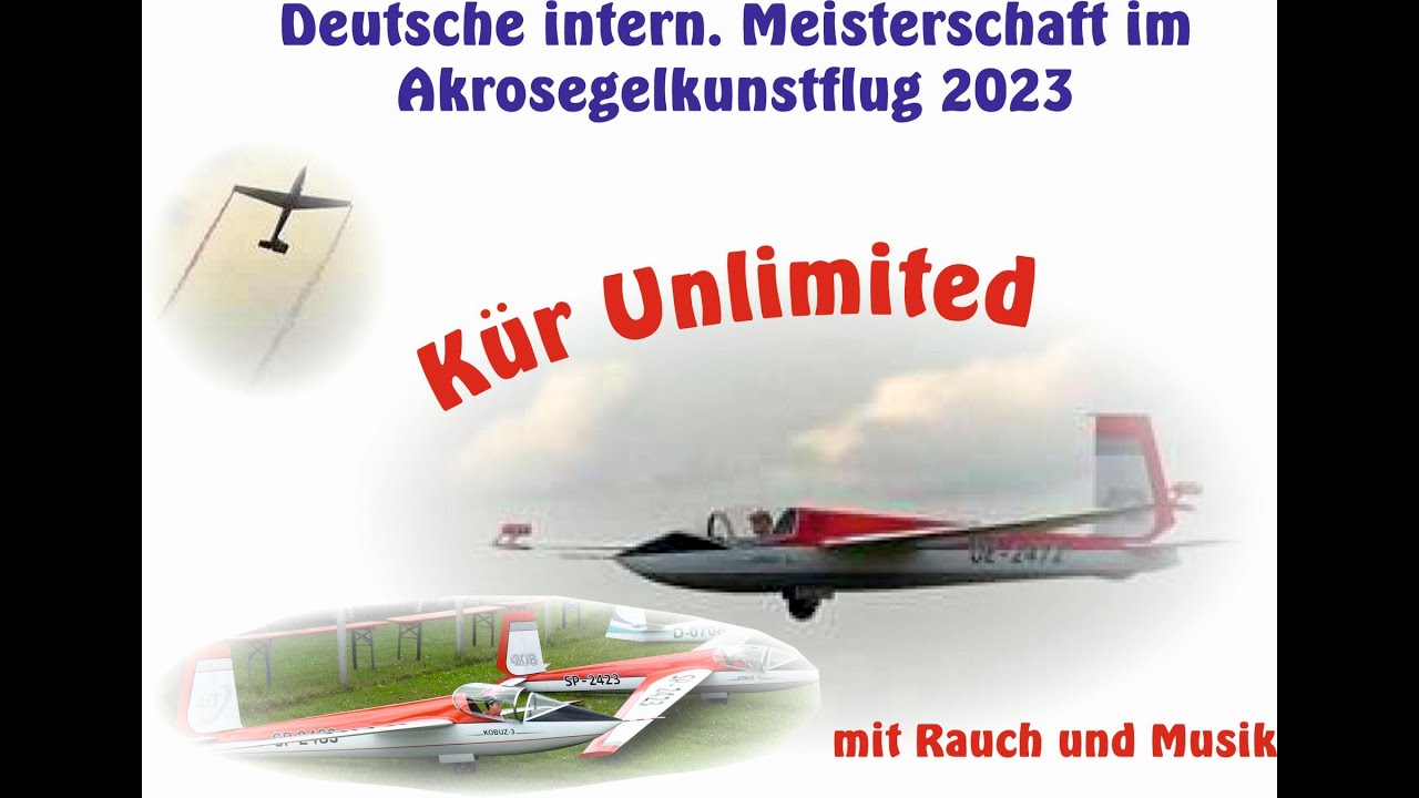 DM Akrosegelkunstflug 2023 Pfaffenhofen