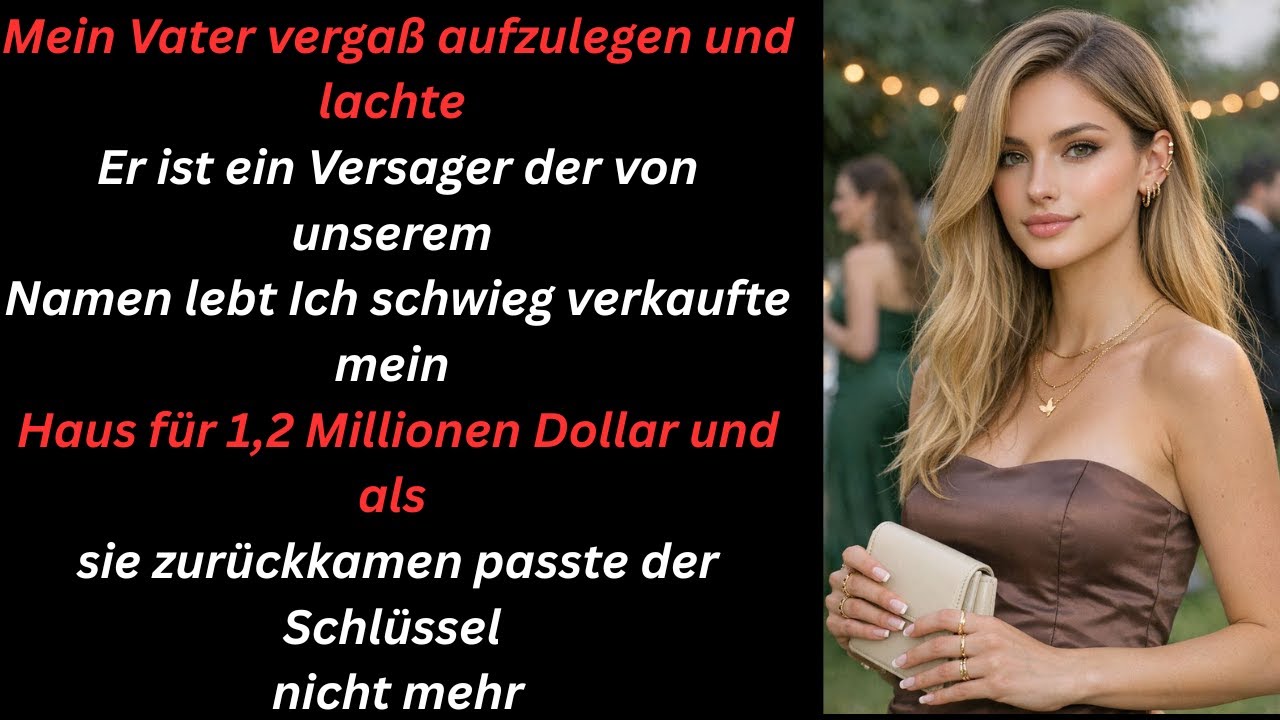 Mein Vater vergaß aufzulegen und lachte Er ist ein Versager, der von unserem Namen lebt Ich