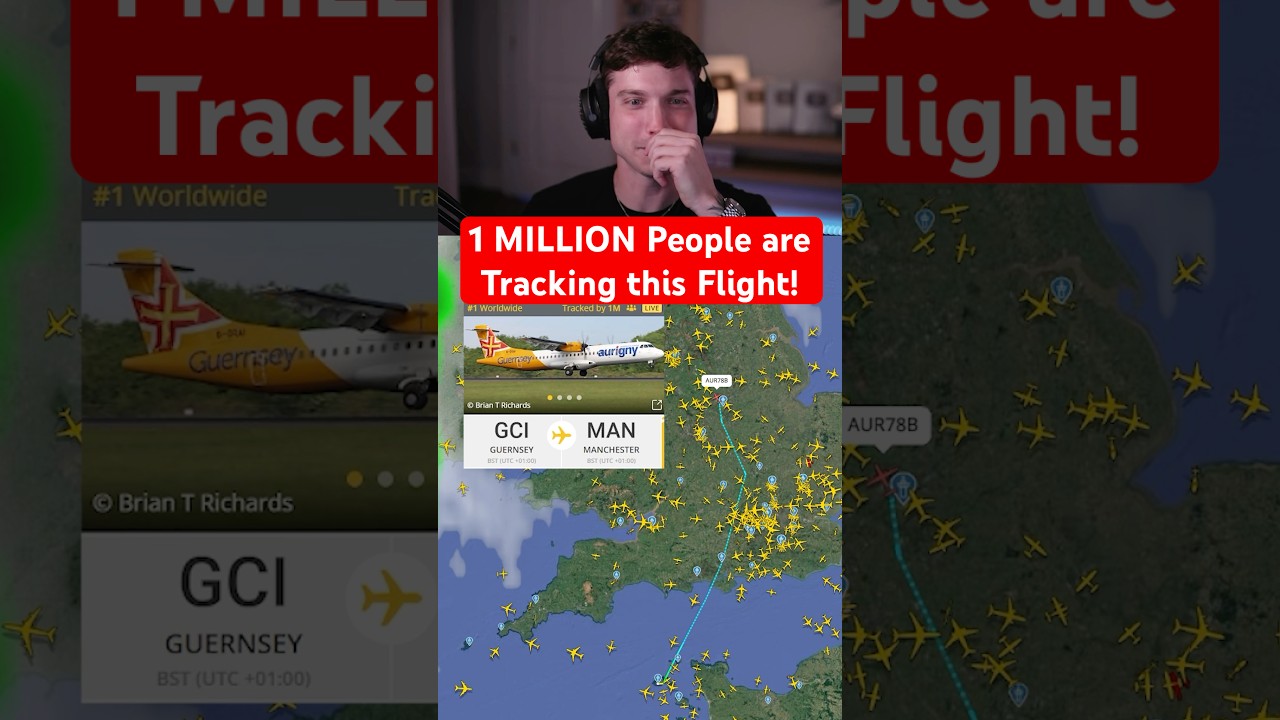 1 MILLION People are Tracking this Flight!