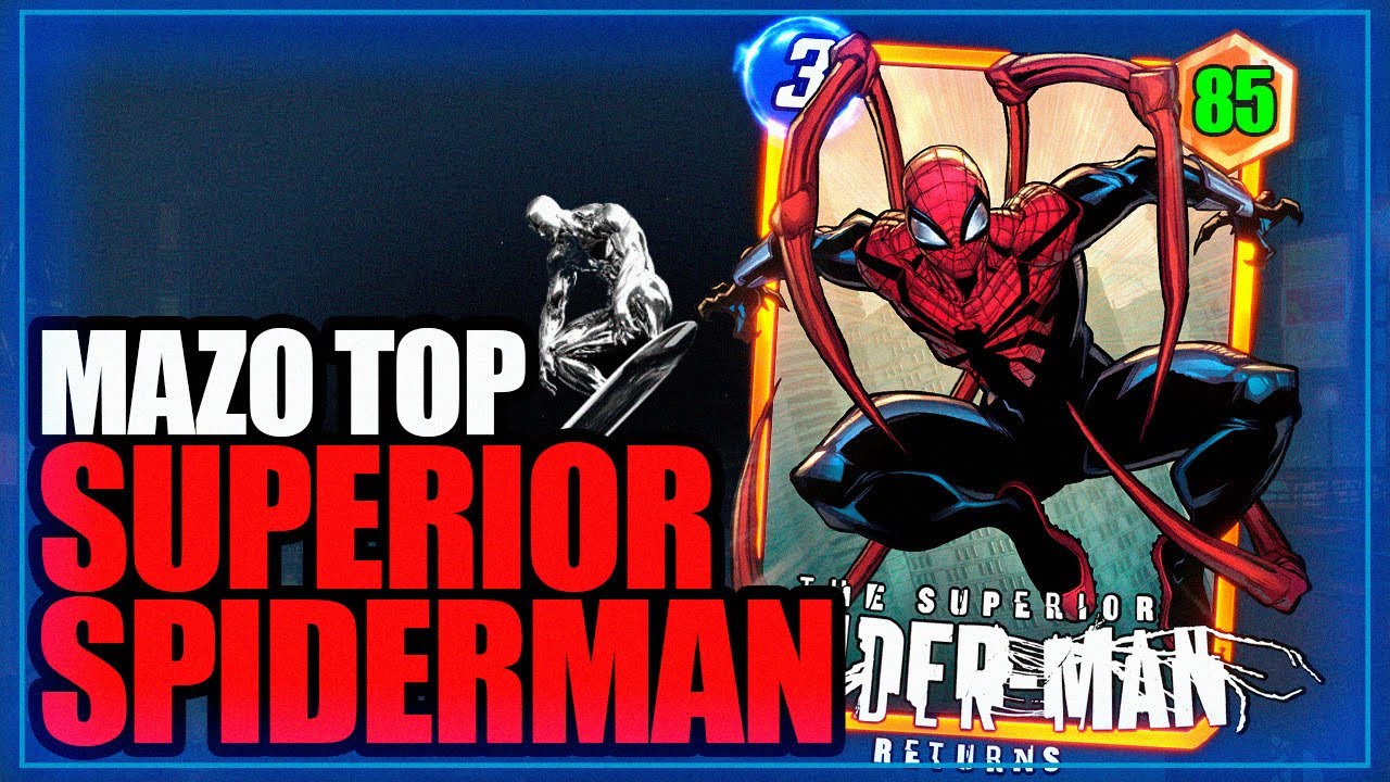 &iexcl;SUPERIOR SPIDER-MAN + SILVER SURFER es una LOCURA! 🔥 El mejor mazo de Marvel Snap.