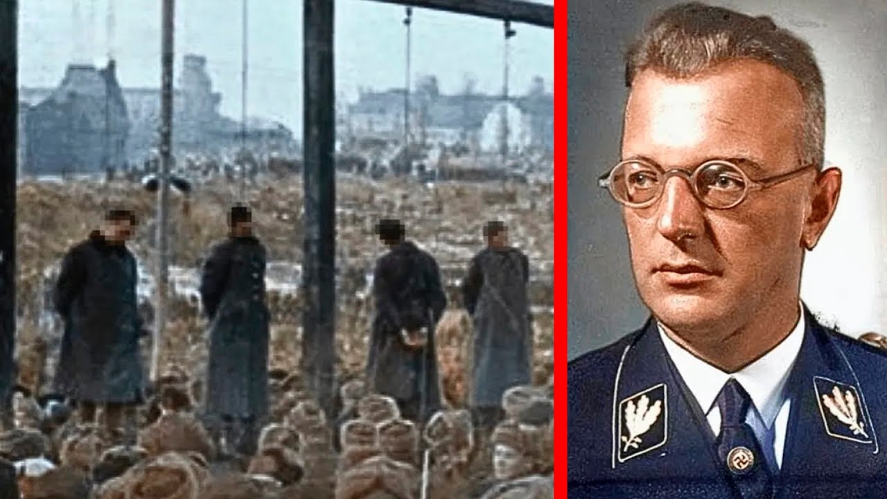 Brutalna Masowa Egzekucja Nazistowskich Generałów I Oficerów – Trudna Do Oglądania