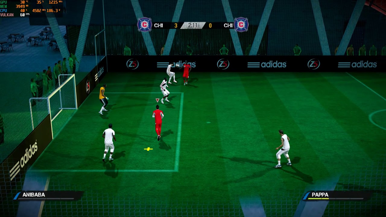 RPCS3 v0.0.6-7929 | 4K IR | FIFA Street | Full Match