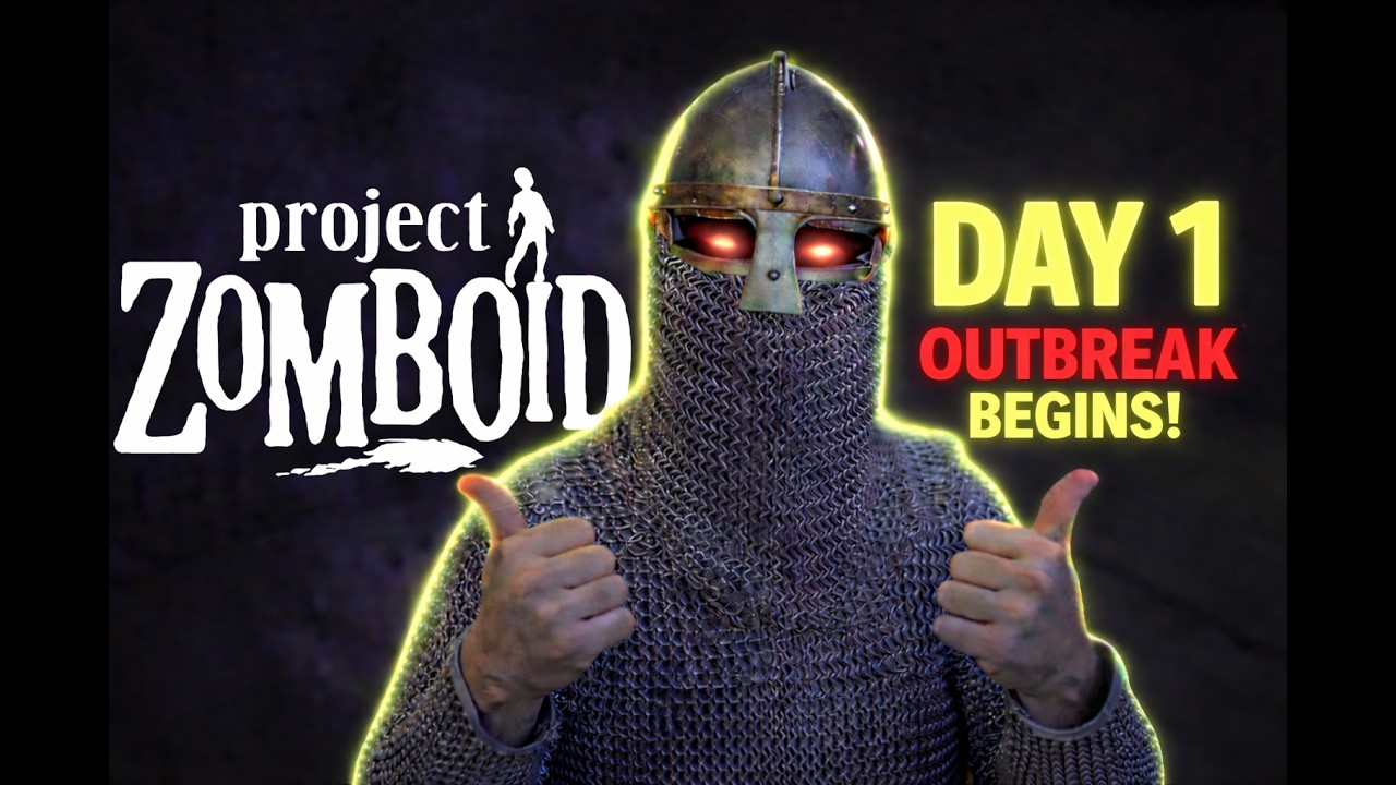 🍌 Day 1: Outbreak Begins! [Project Zomboid, B42] 🦍💨