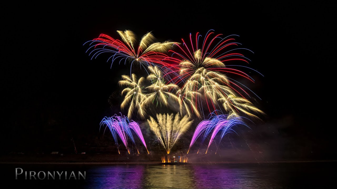 Rhein in Flammen - Oberwesel 2022 (Fireworks, Feuerwerk, Feu d'Artifice)